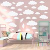 Big Clouds Wall Decals Removable DIY Large Vinyl Sticker Self
