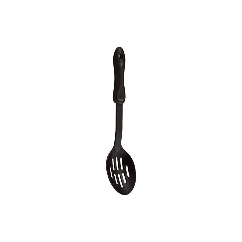 KitchenCraft KCNSSS Nylon Slotted Spoon, Non Stick Safe Plastic Kitchen