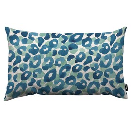 TKS MITLAN Leopard Skin Decorative Pillow Covers Animal Background Watercolor Rustic Linen Throw Pillow Covers 12x20 Inch for Sofa Couch Decoration