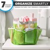 7 Pocket Shower Caddy Tote (Green)