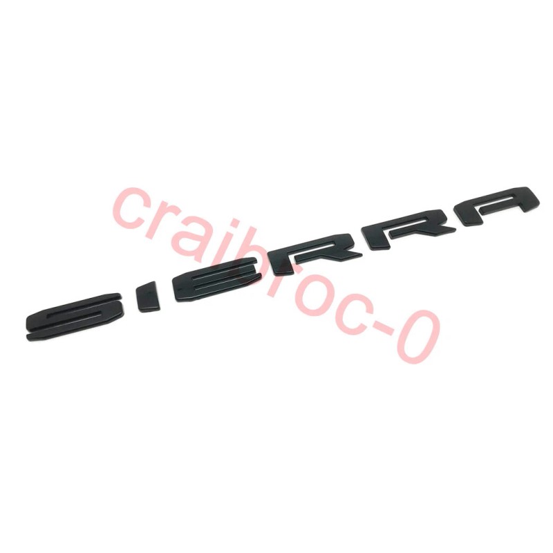 GMC 2X Gloss Black GMC SIERRA SLE 1500 2500 hd