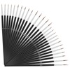 Larrel 30-Piece Fine Brush Set, Fine Detail Brush Set, 3
