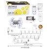 JOLYMOLY Globe String Lights 59 Ft 100 LED Fairy Lights