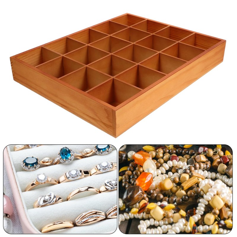 Tray Organizer with Compartments Drawer Organizer 20 Grid