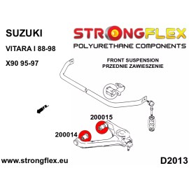 Strongflex PU Front Control Arm – Front Bushing Sport 200014A fits Suzuki Vitara (88-98)