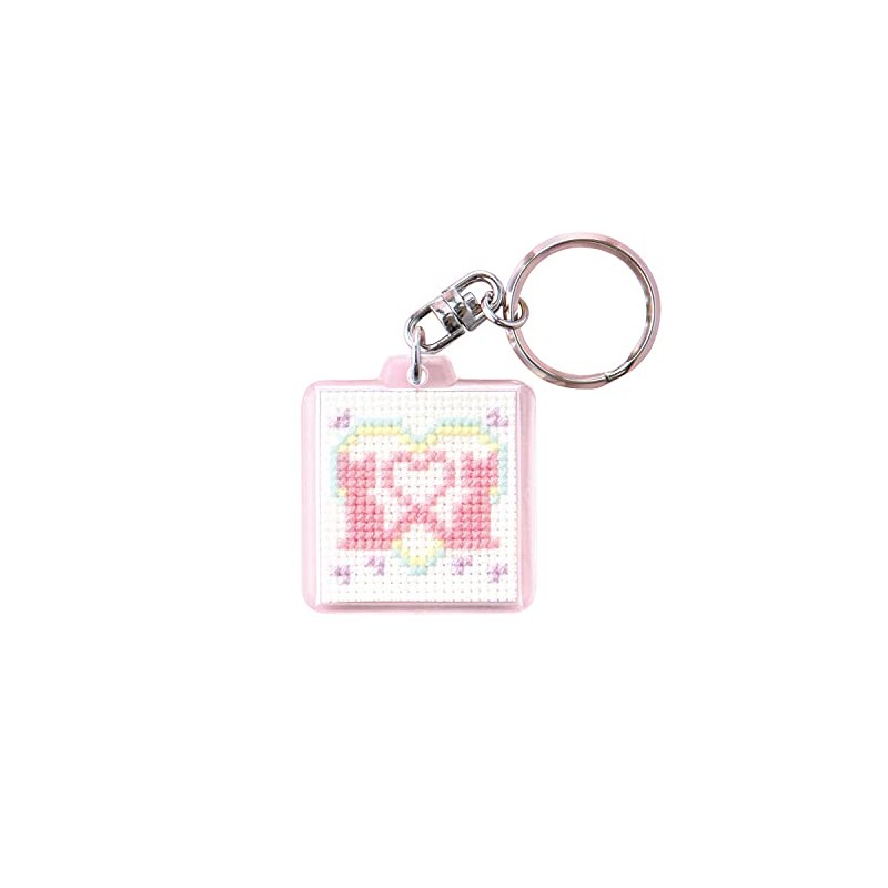 Olympus Fancy Colors KS-153 Nakashi Yoshi Cat Key Ring Embroidery