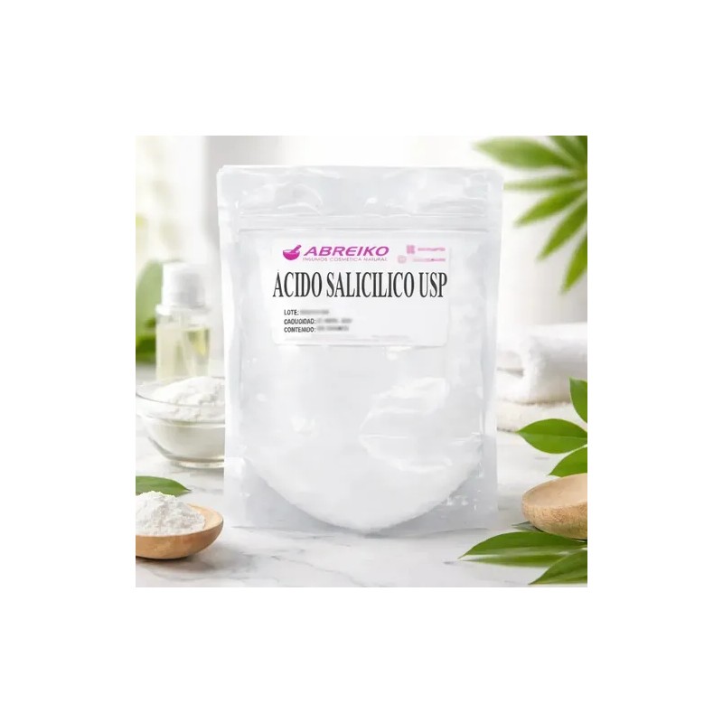 Ácido salicílico USP 100 g grado cosmético exfolia cualquier tipo