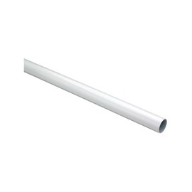 Extend and Lock Adjustable Closet Rod Finish: White