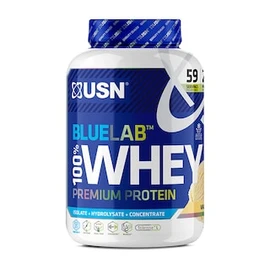 USN Blue Lab Whey Premium Protein Powder Vanilla 2kg