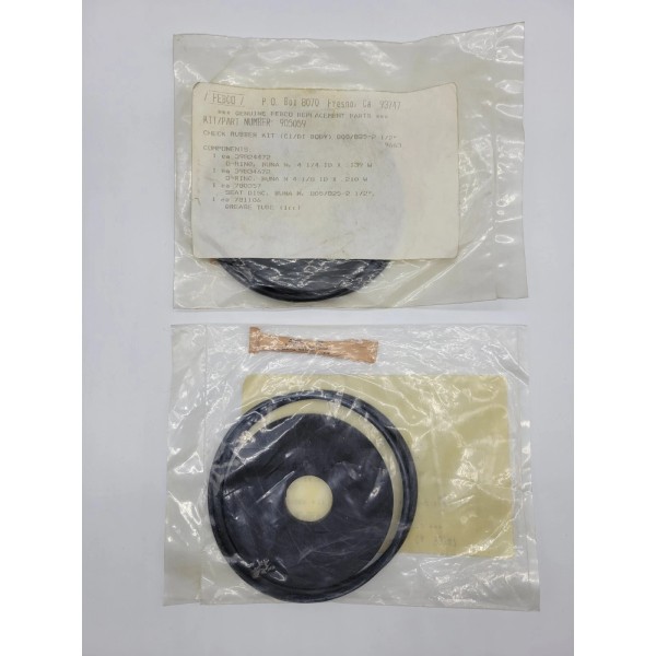 FEBCO 905059 Genuine Replacement Kit - Check Rubber Kit 805/825-2