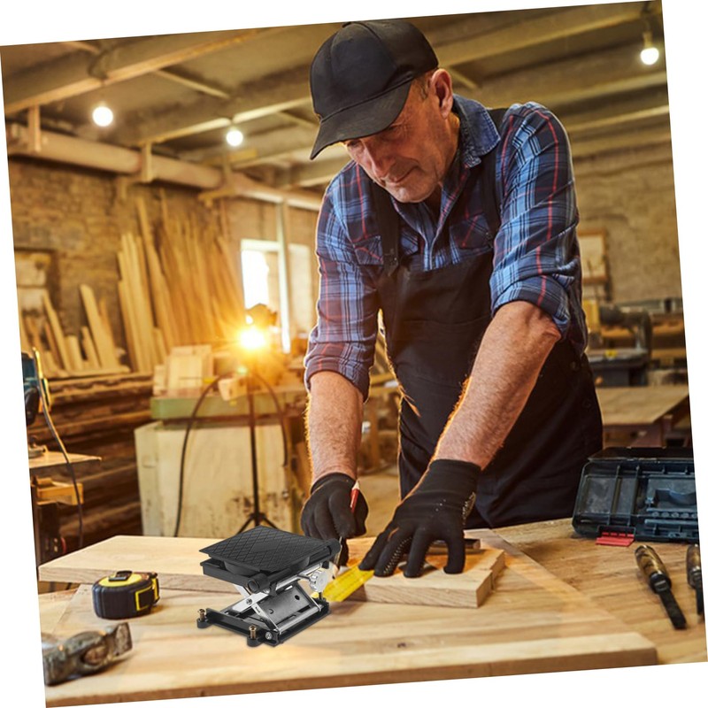 Ciieeo Expandable Heavy Duty Lab Lifting Stand Scissor Jack Platform