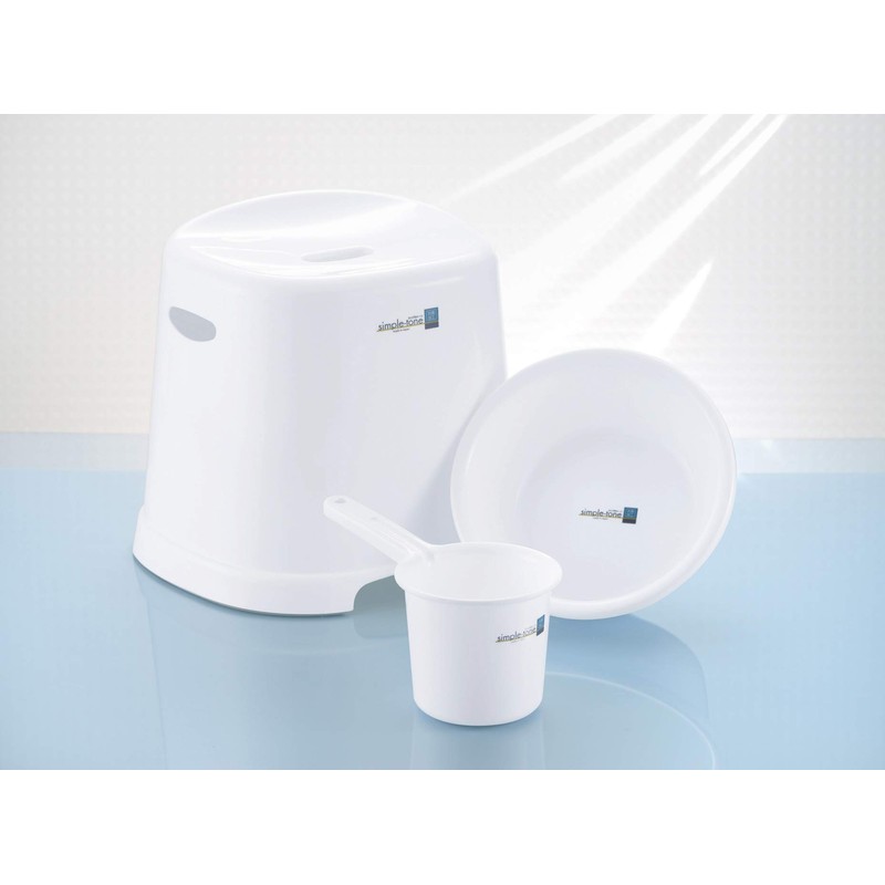 Richell Soap Dish, White, 12 x 8.5 x 4, Simple