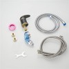 Brass Salon Shampoo Bowl Faucet and Sprayer Kit for Shampoo