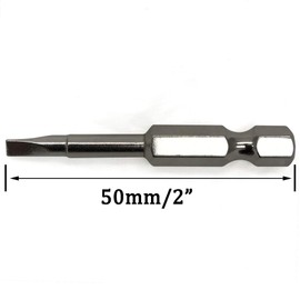 NGe Triangle Screwdriver Bit Set, 6 Pieces Triangle Screw Head, 2 Inch Length, 1/4” Hex Shank, Pack of TA18, TA20, TA23, TA25, TA27, TA30