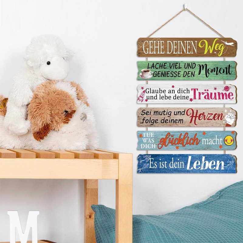 BINCUE 5025 Geh deinen eigenen Weg Wall Art