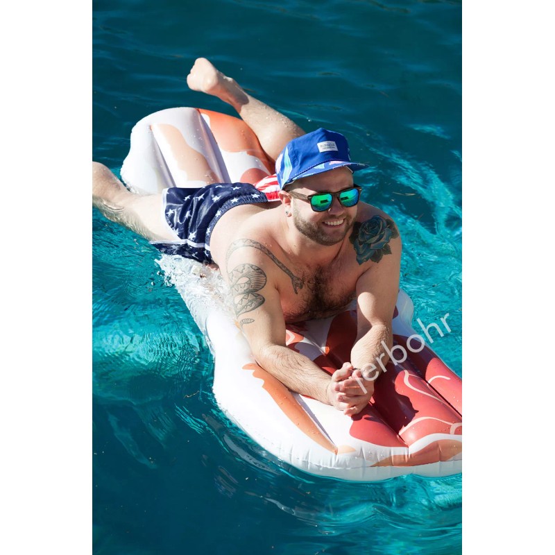 BiggerKids SUMMER SALE: Bacon & Egg Inflatable Pool Floatie Swimming