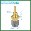 Motoforti Coolant Temperature Sensor for Nissan Altima 2004-2007 for Infiniti