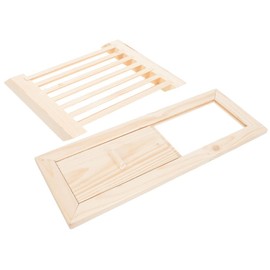 BESPORTBLE Air Vent Cover for Sauna Blinds Vent Wooden Ventilate Blinds Sauna Room Accessories
