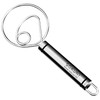 Danish Dough Whisk, Egg Beater, Stainless Steel Dough Hook Dutch