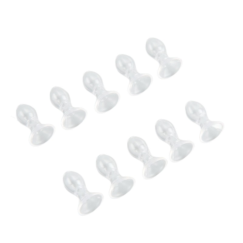 10pcs Hearing Amplifier Dome Silicone Ear Tip Earplug Replacement Accessory
