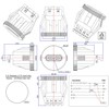 chenyang 5 Pack USB C DIY Connector, USB C 6Pin