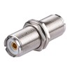 POBADY 2PCS UHF Female SO239 Bulkhead Connectors SO-239 UHF Female