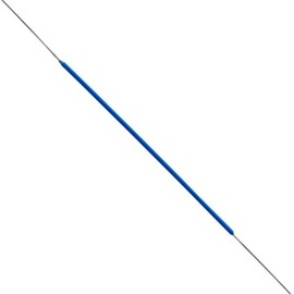 Jonard Tools 30-B-50-020 Blue Insulated Kynar Pre-Cut Pre-Stripped Wire, 30 AWG, 2" Insulation Length (50 Pack)