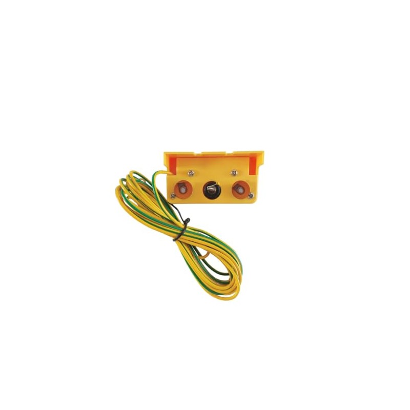 BERNSTEIN ESD Grounding Building Block 2 x 10 mm Push