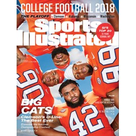 PosterWarehouse2017 2018 SI College Football Cover Poster Featuring CLEMSON'S Defensive LINE