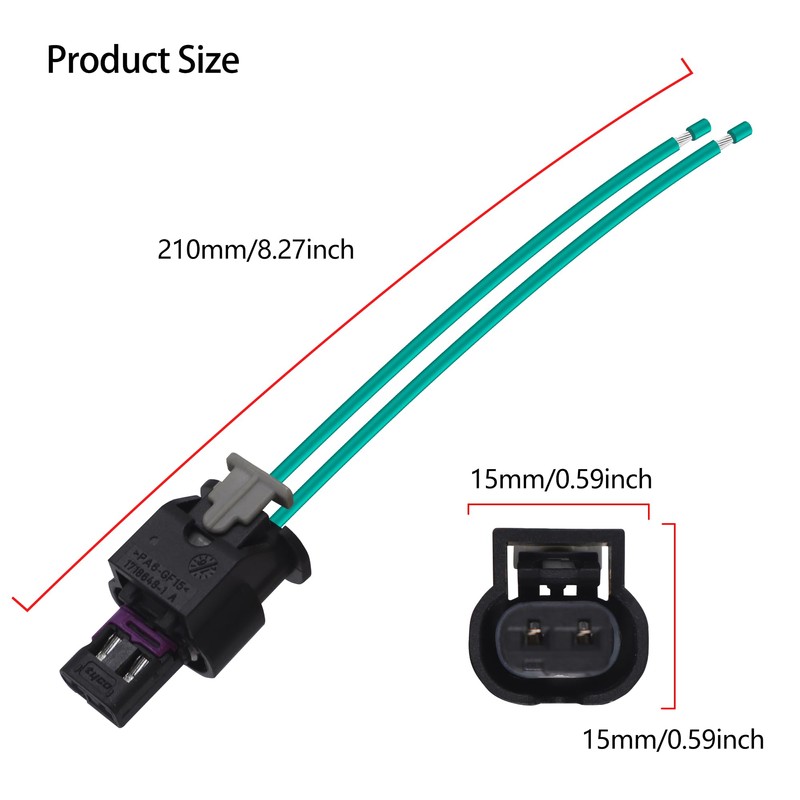 HiSport WPT-1648 Battery Current Sensor Connector Compatible with Ford Focus