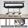CINSEA Adjustable Rebar Bender with Three-Station Edge Roller Bender, Large