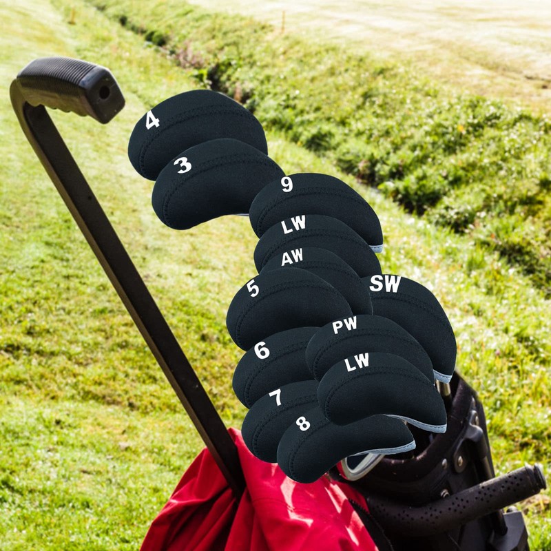 Golf Iron Head Covers Neoprene numbers Value 12 Pcs Set,