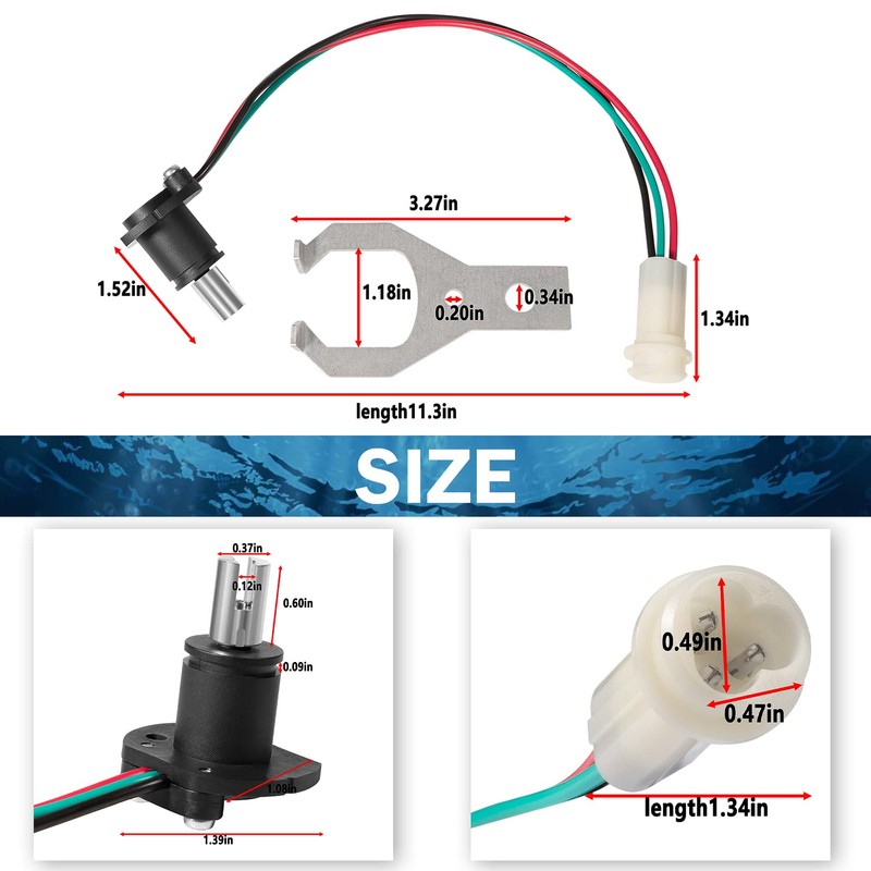 Trim & Tilt Sender/Potentiometer Kit for AD DP SX EF