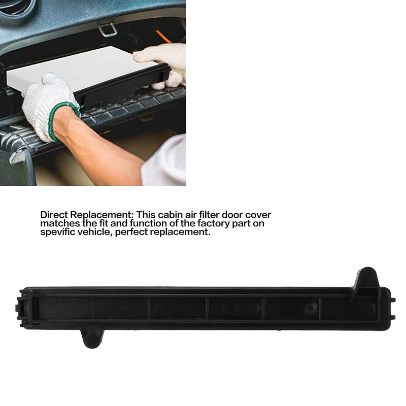 GRCFUMO Cabin Air Filter Cover, Plate Filter Door Cover Access,