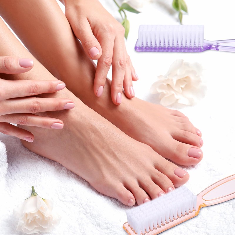 Patelai 15 Pieces Nail Brush Handle Grip for Cleaning Fingernails