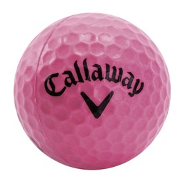 Callaway HX Soft-Flight Practice Golf Balls Colored Foam Balls, Pink, 9 Pack