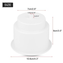Boat Car Cup Holder with Insert Drain Hole Fit for Marine RV Boat Yacht (WHITE) + white cup holder for boat