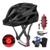 Casco De Bicicleta Con Accesorios De Ciclismo Luz Trasera