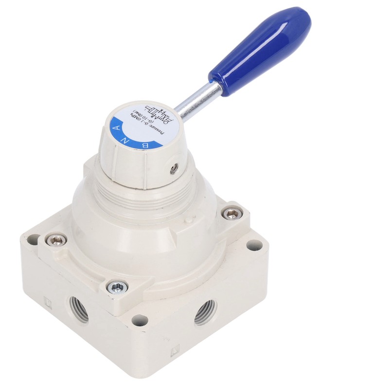Air Hand Valve Rotary Lever 2 Position 4 Way Pneumatic
