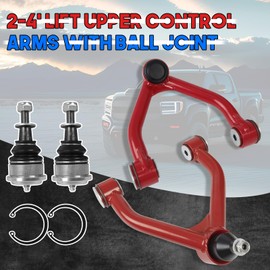 2-4" Lift Upper Control Arms Compatible With Chevy GMC K1500 1988-1999, Front Tubular Suspension Control Arm With Ball Joint fit for Blazer Tahoe Yukon Year Before 1999