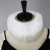 Oilmal Women's Renaissance Elizabethan Ruffled Chiffon Retro Clown Neck Necklace,