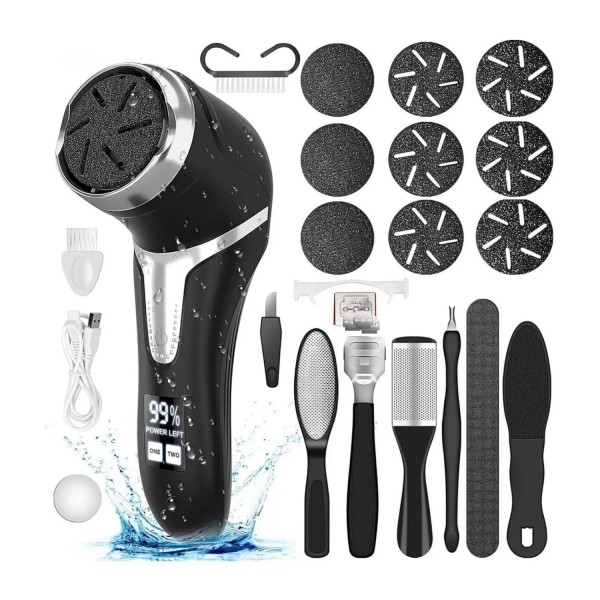 Unbranded Callus Remover Professional Electric Foot Grinder File Dead Skin