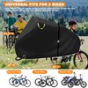 ClawsCover Bike Covers Outdoor Storage Waterproof for 2 Bikes,Heavy Duty