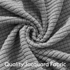 MIYE Jacquard Fabric Box Spring Cover,Super Stretchy Wrap Around 4