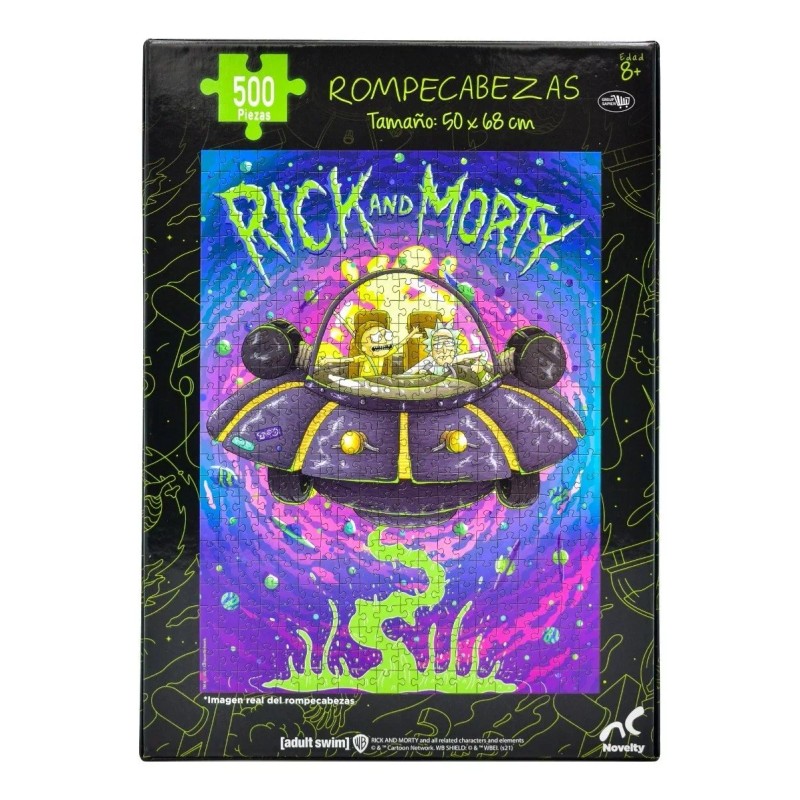 Novelty Rick And Morty Jca-2899 Rompecabezas 500 Pz 50x68 Cm
