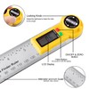Digital Angle Finder Protractor, 2 in 1 Angle Finder Ruler