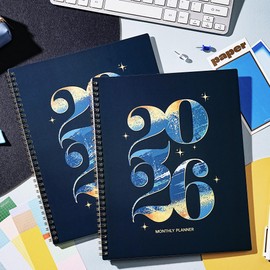 2026 Monthly Planner - Monthly Planner from January 2026-December 2026, 2026 Planners 8.5''x11'', 12 Months with Tabs, Large Daily Blocks, Inner Pocket