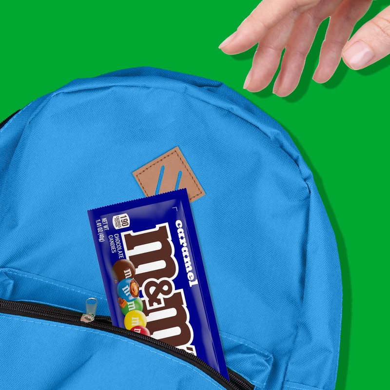 M&M'S Caramel Chocolate Candy, Made with Real Caramel and Milk