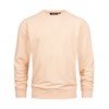 Indicode Men's Holt Sweatshirt with Ribbed Cuffs, Men's Sweater Pullover