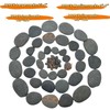 142PCS Painting Rocks, DIY Rocks Flat & Smooth Kindness Rocks